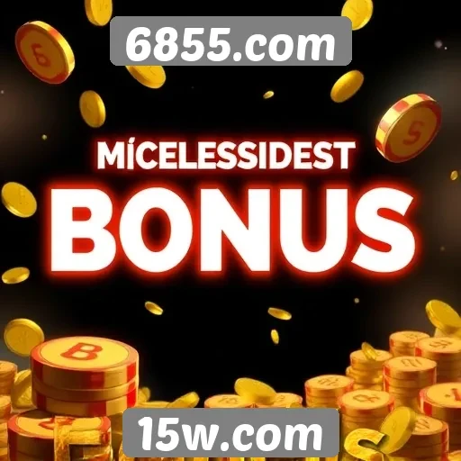 Comparação de bônus oferecidos por 6855.com