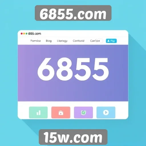 Avaliação da interface do usuário em 6855.com